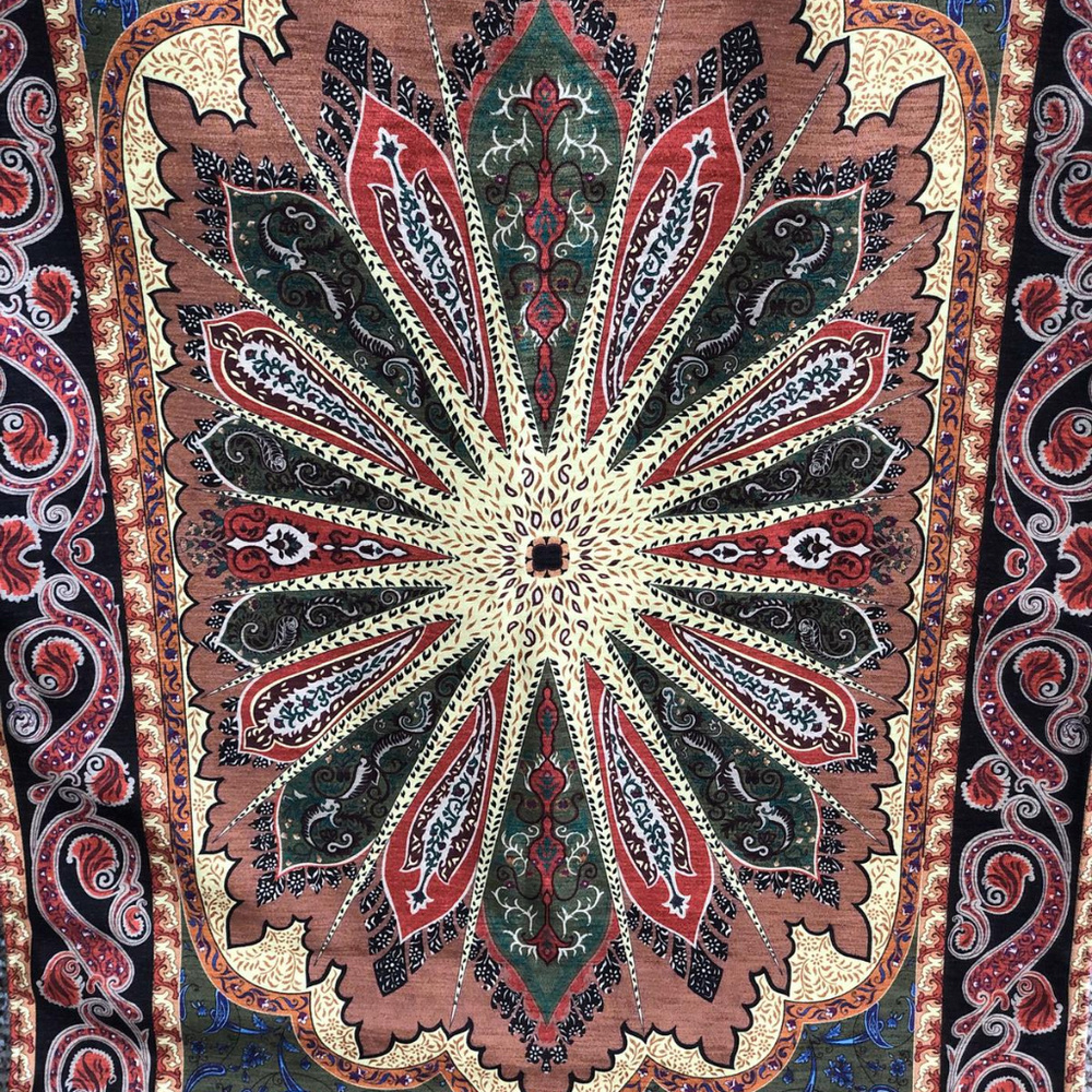 Handmade Silk Carpet βSunplexβ - Picture 5 of 7